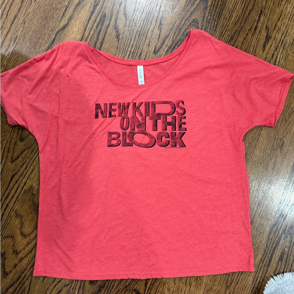 New Kids on the Block Red Kids T-Shirt